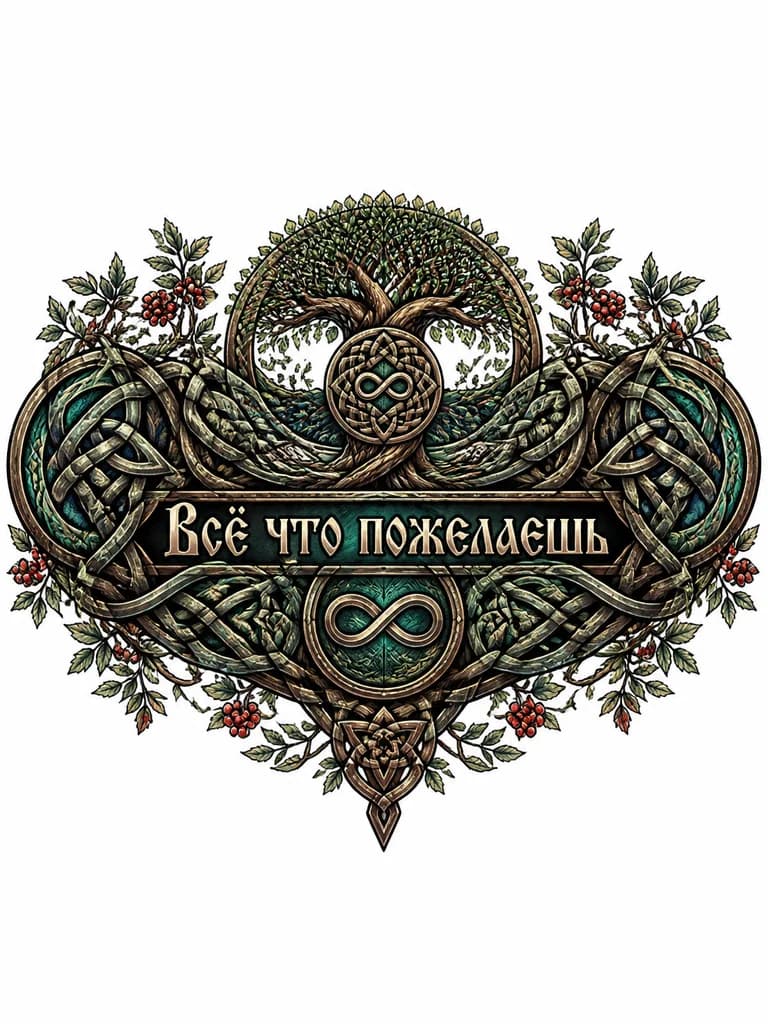 Тату эскиз: Тату должно располагаться во всей длине позвоночника
Первый знак ладинец в старославянском стиле
Далее текст Английскими буквами растянутый шрифт
После знак силы калаврат в старославянском стиле
Далее тотемное животное олень в старославянском стиле
И по бокам как будто обрамление веточки рябины в хаотичном порядке очень маленькие