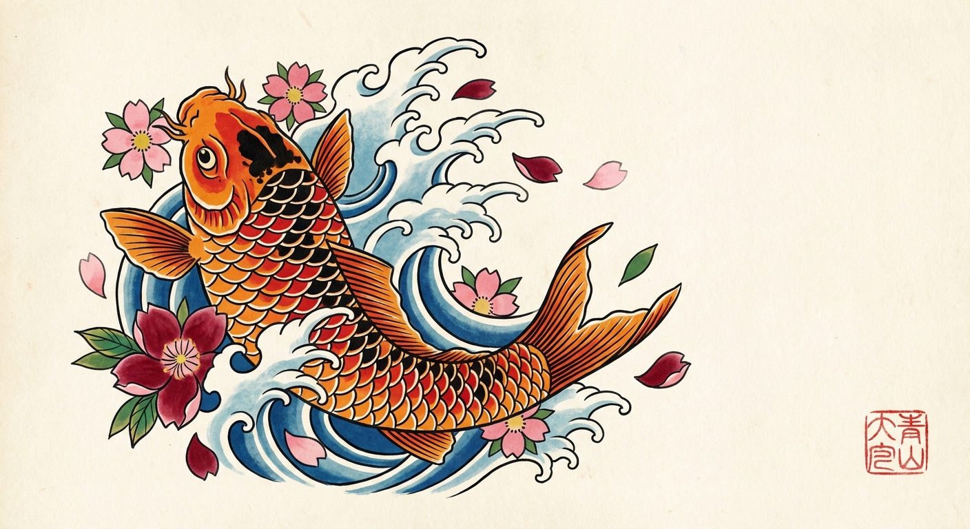 Японский стиль тату: история и символизм