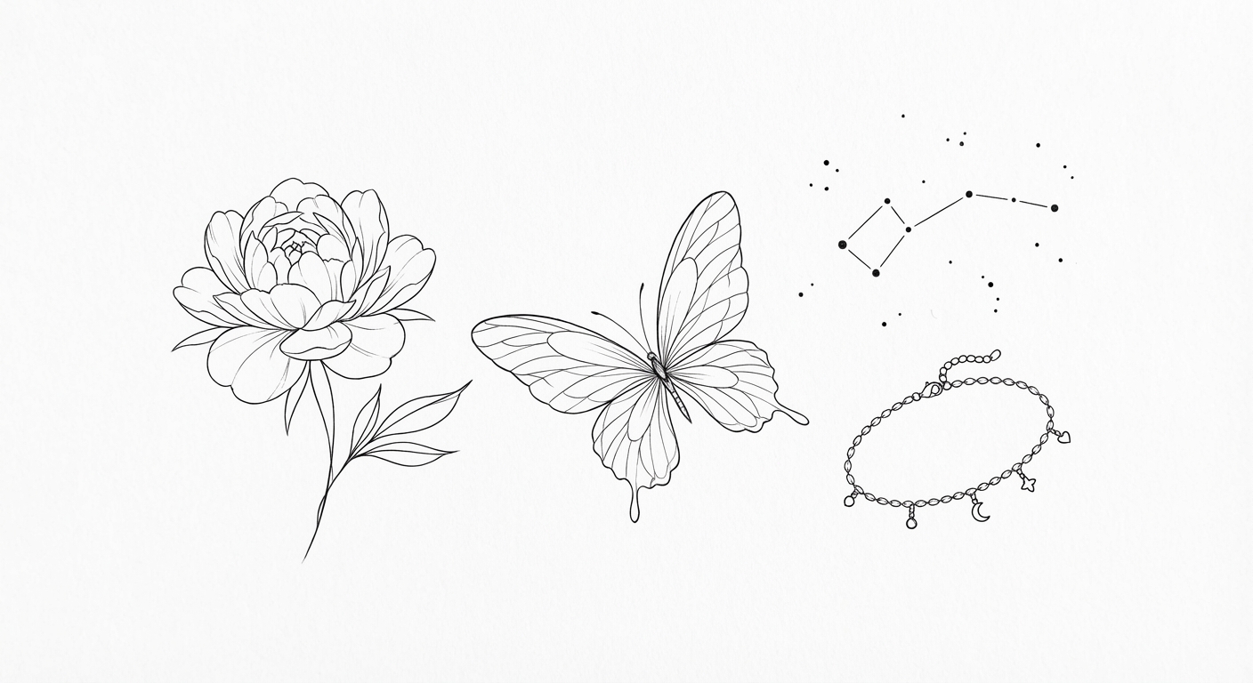 Тату для девушек: стили и идеи