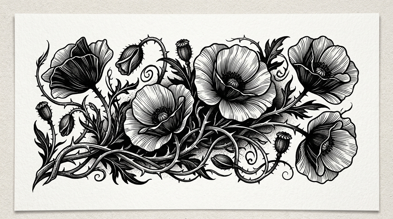 Тёмная ботаника в блэкворке