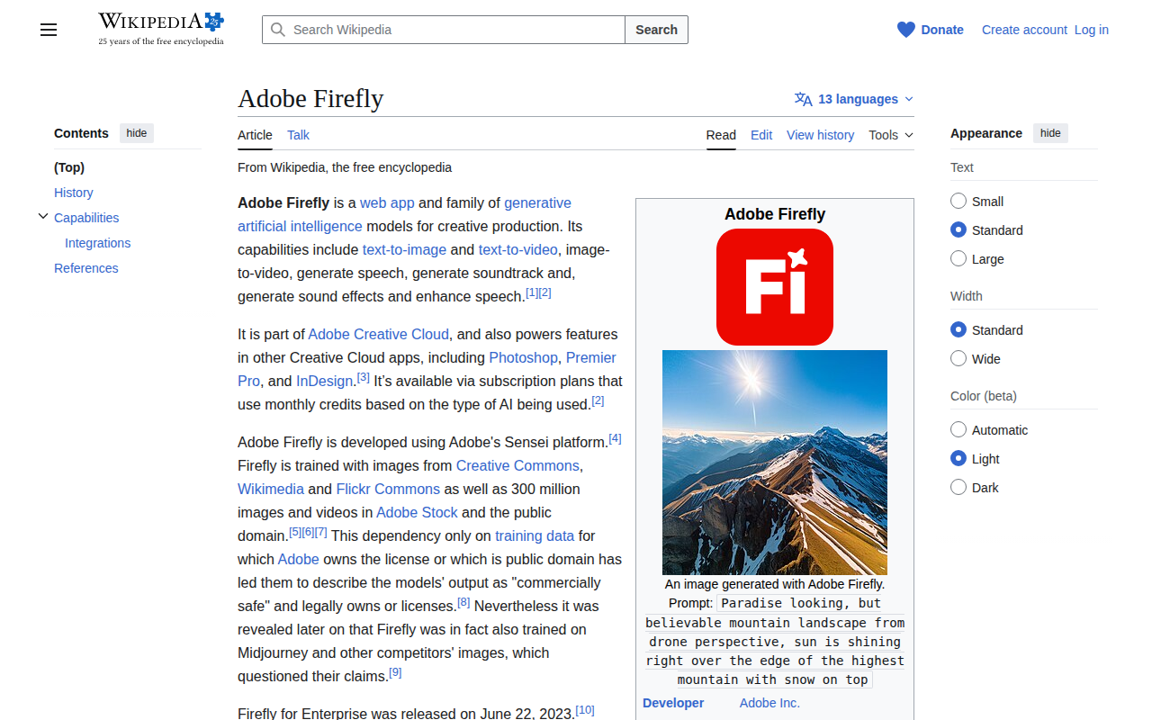 Adobe Firefly — описание генеративной AI-модели Adobe