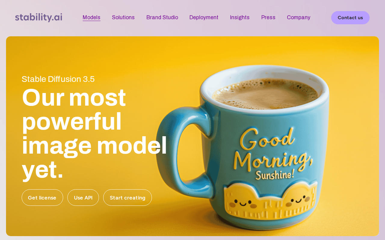 Stable Diffusion — модель Stability AI