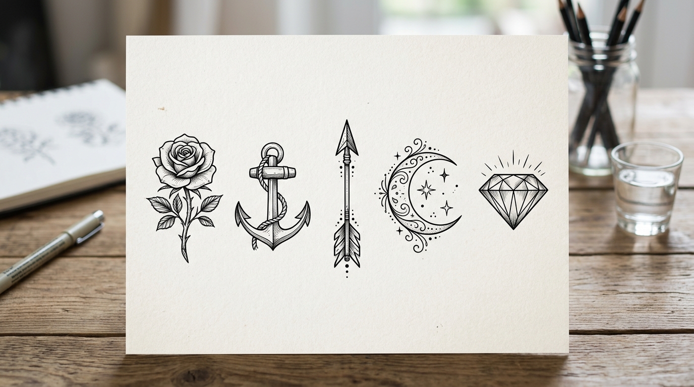 Подборка эскизов тату для кисти руки