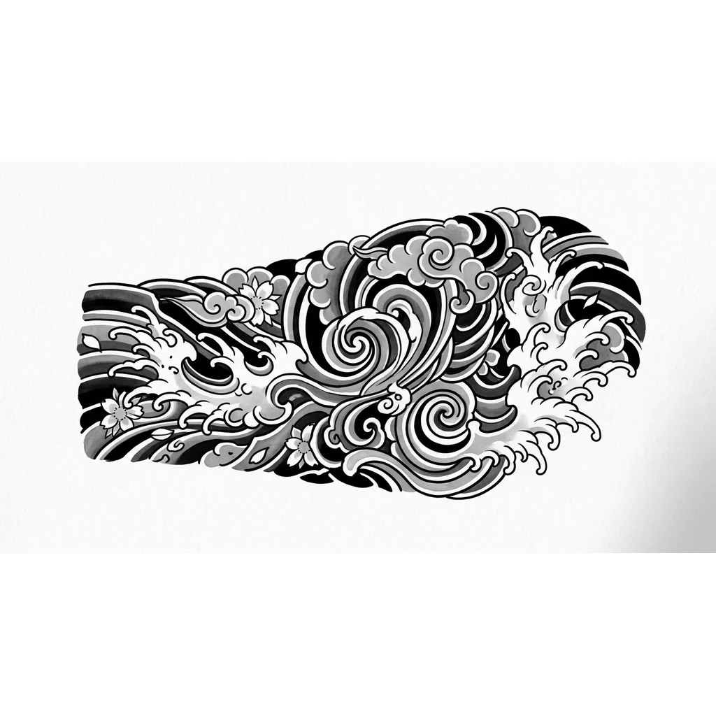 Тату эскиз: Необходимо перебить тату мультяшного кота на всю переднюю часть предплечья, имеющееся тату разноцветное