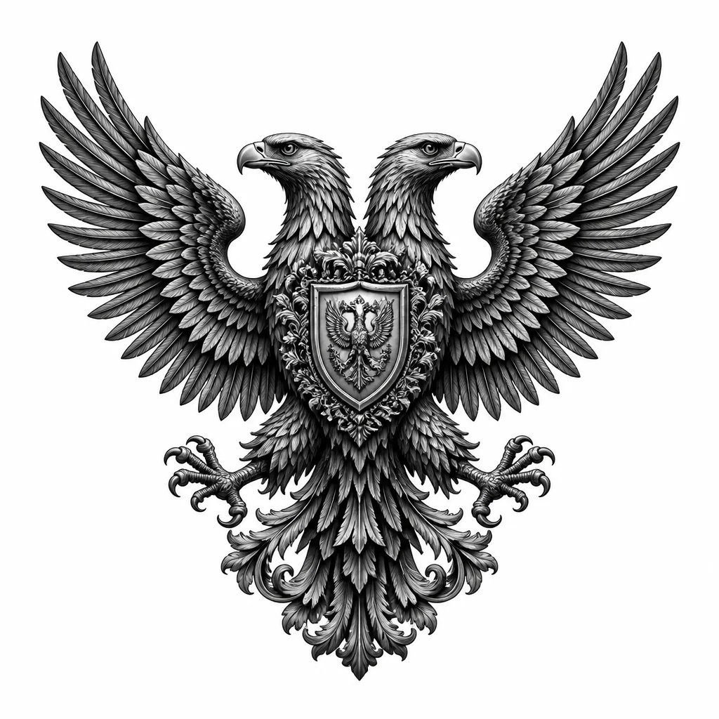 Тутуровкп вдв с орлом для мужчины