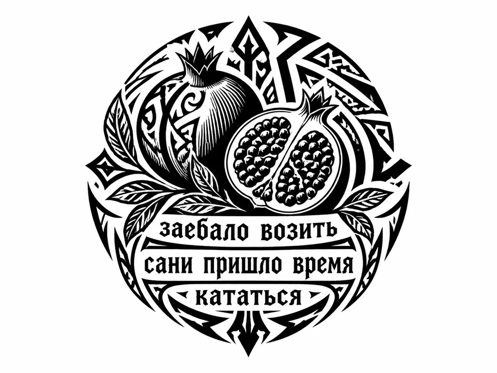 хочу чтобы там были рисунки с гранатам