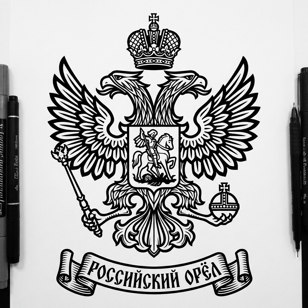 Двуглавый орёл и госсимволика