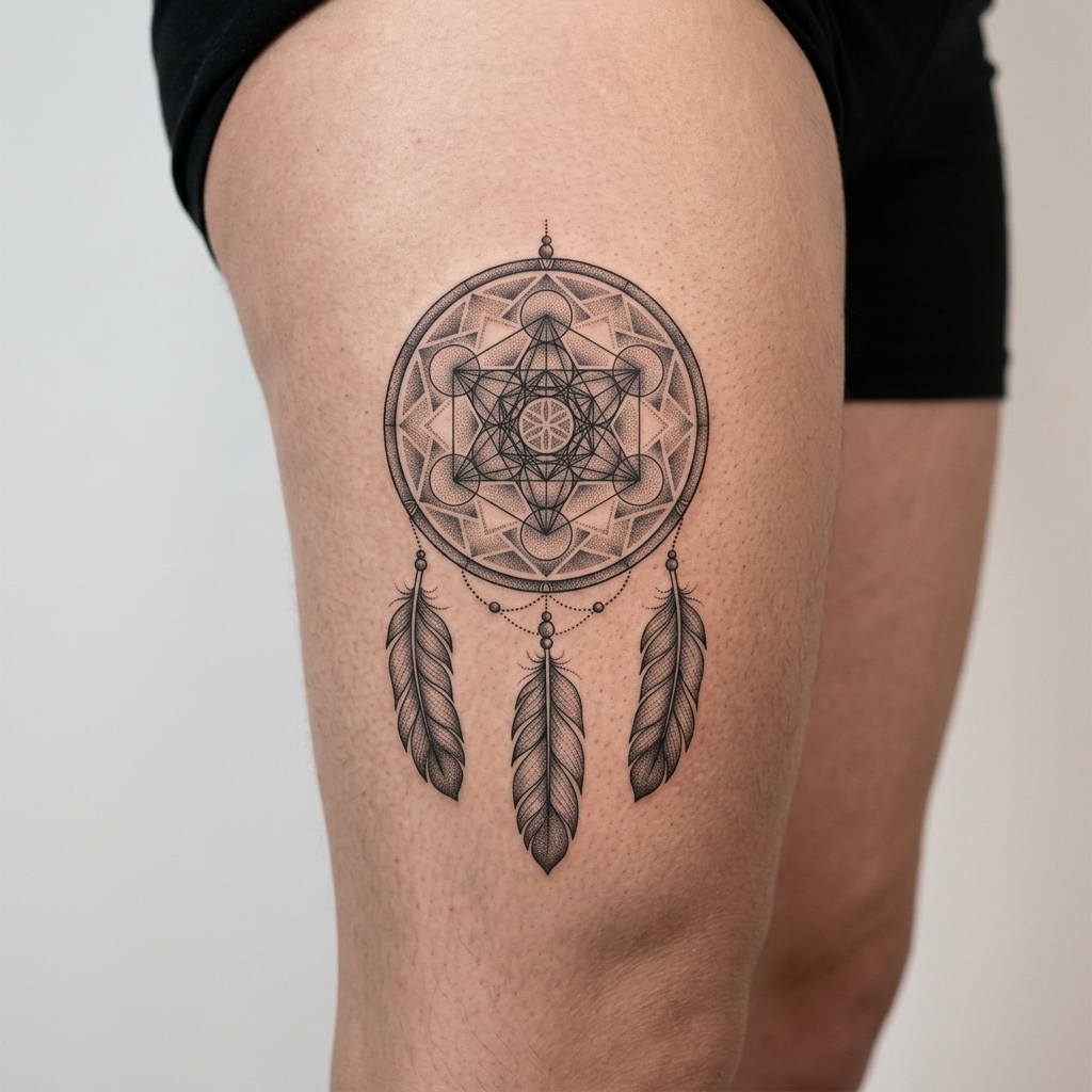 Tryon: thigh