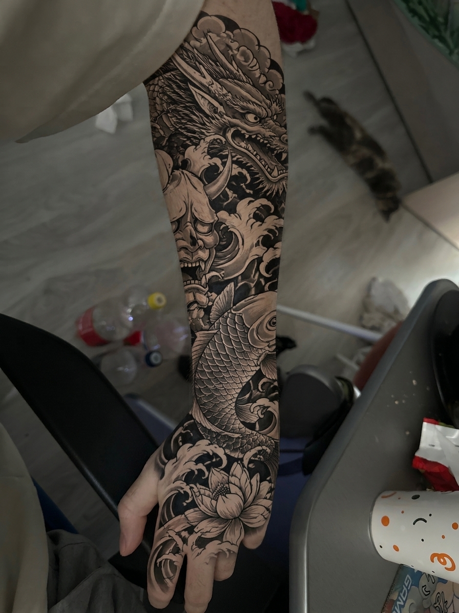 Tryon: forearm